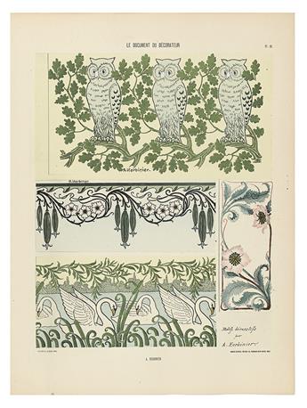 ART NOUVEAU. Le Document du Décorateur.